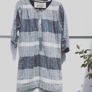 Ace & Jig | Silver Lurex Dress, Medium